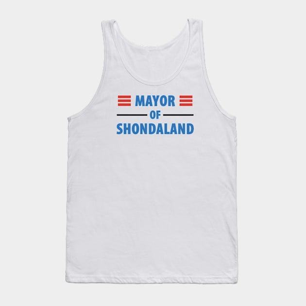 Mayor of Shondaland Tank Top by TipsyCurator